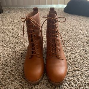 Madewell Patti lace up boot